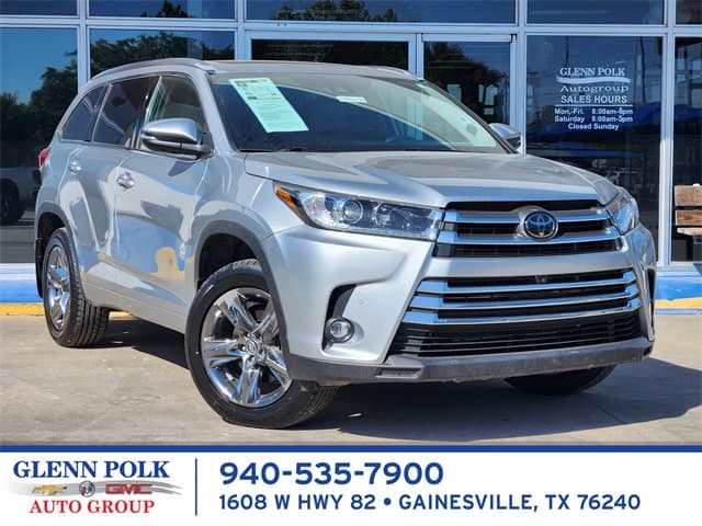 2019 Toyota Highlander Limited Platinum